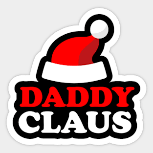 Daddy Claus Logo Design Sticker